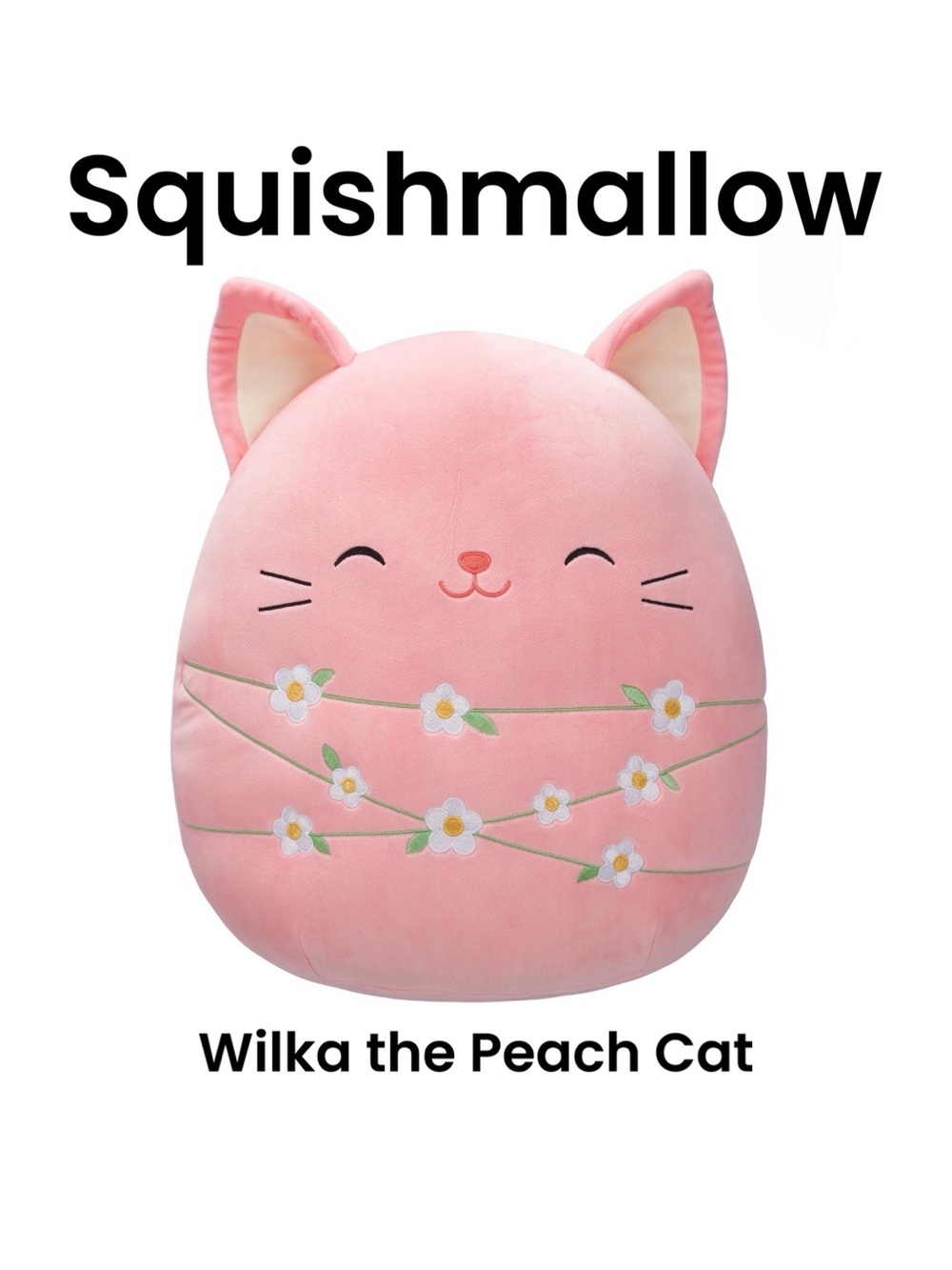 Squishmallow Wilka the Peach Cat